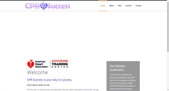 Desktop Screenshot of cprsuccess.net