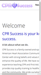 Mobile Screenshot of cprsuccess.net
